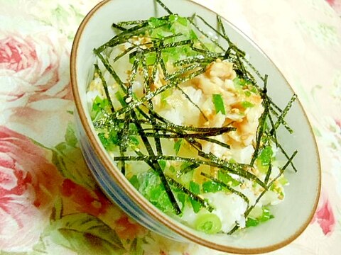 生姜風味❤はたはた＆胡麻＆葱＆海苔の混ぜご飯❤
